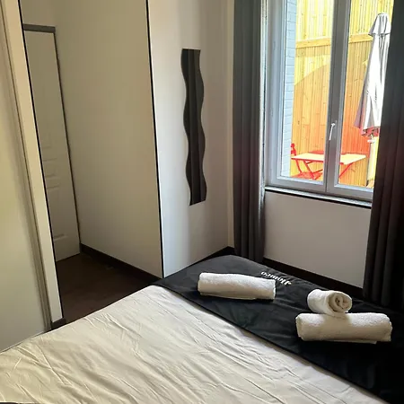 Le Cosy Charmeur Climatisé Avec Patio Appartement Tours