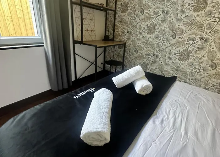 Le Cosy Charmeur Climatise Avec Patio Apartament *