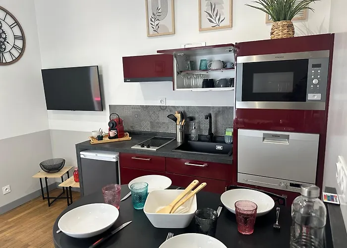 Apartament Le Cosy Charmeur Climatise Avec Patio Tours